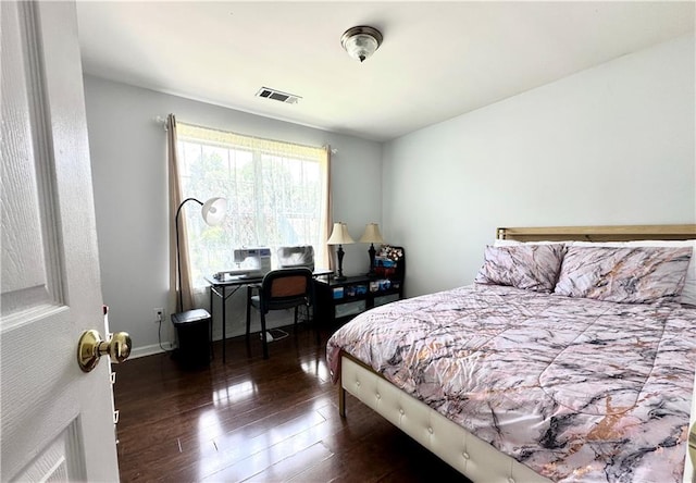 627 Arbour Way, Suwanee, GA 30024 - bedroom featuring dark wood finished floors and baseboards