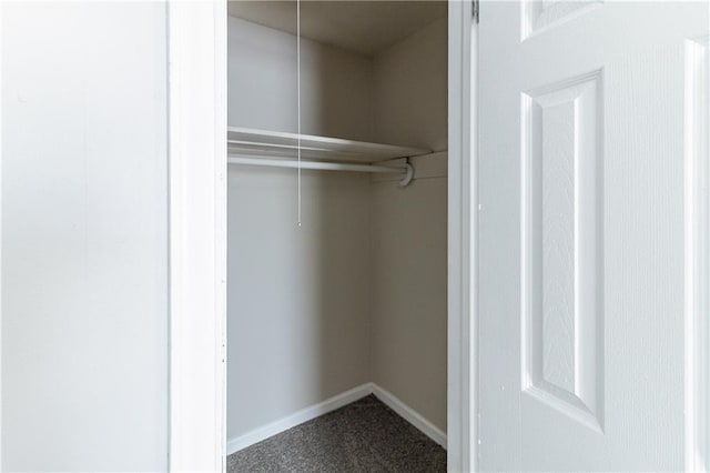 view of closet