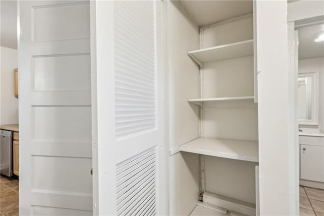 view of closet