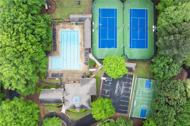 bird's eye view