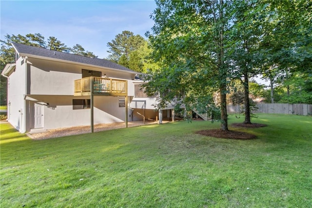 2010 Barnes Mill Rd, Marietta, GA 30062 - view of yard with a deck