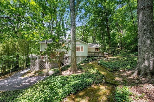 893 Vistavia Cir, Decatur, GA 30033 - view of yard
