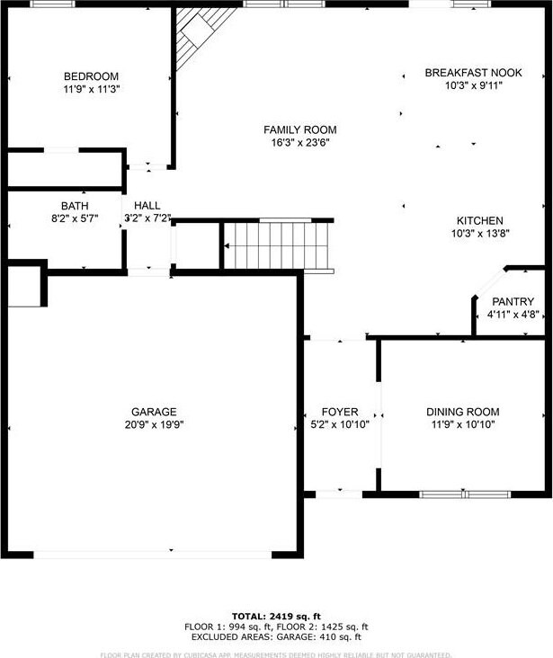 1003 Eldon Ln, Fairburn, GA 30213 - view of layout