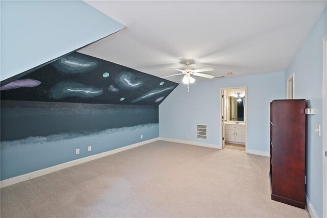 403 Pebblebrooke Ln, Canton, GA 30115 - bonus room with ceiling fan, carpet flooring, and baseboards