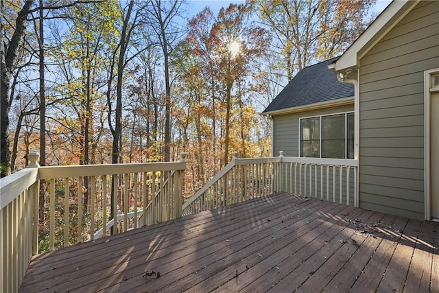 403 Pebblebrooke Ln, Canton, GA 30115 - view of wooden deck