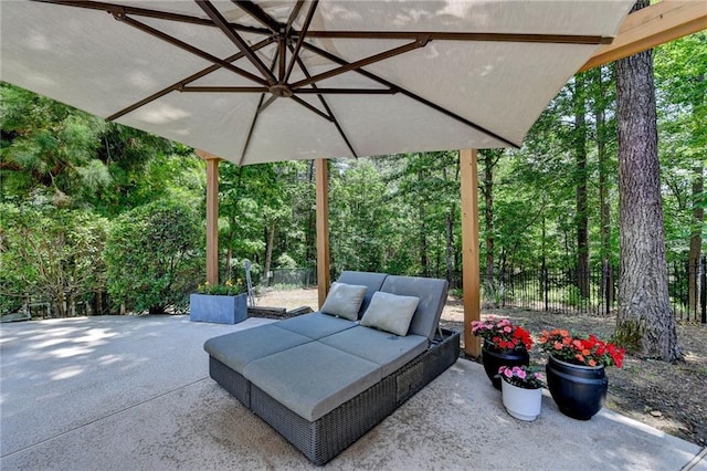 7920 Tintern Trce, Duluth, GA 30097 - view of patio / terrace with an outdoor living space