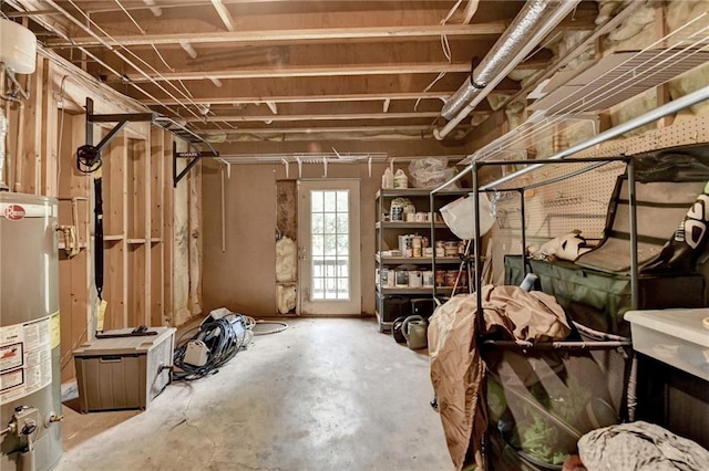7920 Tintern Trce, Duluth, GA 30097 - below grade area featuring gas water heater