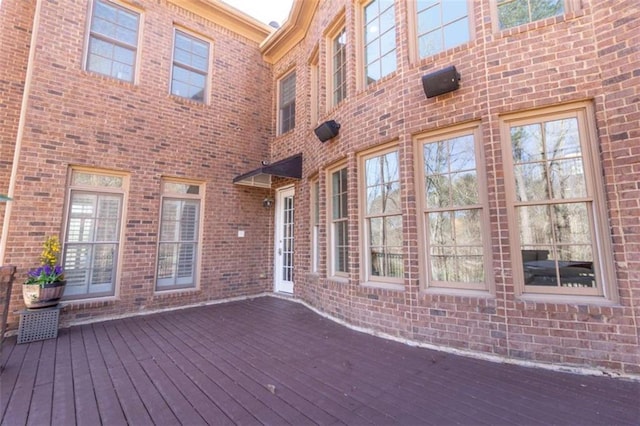 view of deck