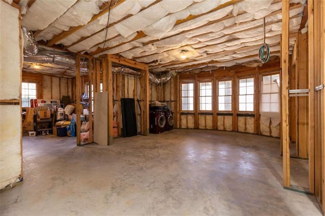 miscellaneous room featuring concrete floors