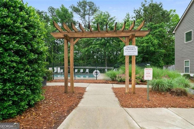 1629 Marsanne Ter, Kennesaw, GA 30152 - view of property's community featuring a pool