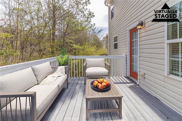 249 Bainbridge Cir, Dallas, GA 30132 - deck featuring outdoor lounge area