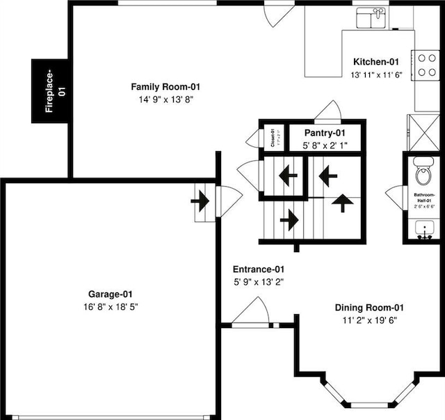 249 Bainbridge Cir, Dallas, GA 30132 - view of layout