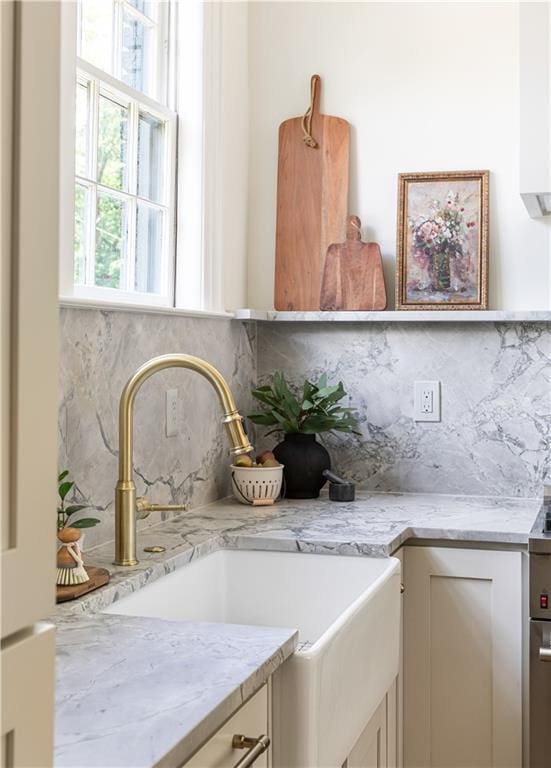 laundry room with a sink