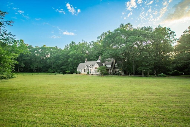 1145 Thurston Snow Rd, Good Hope, GA 30641 - view of grassy yard featuring a wooded view