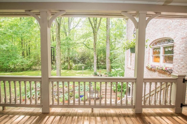 1145 Thurston Snow Rd, Good Hope, GA 30641 - view of wooden terrace