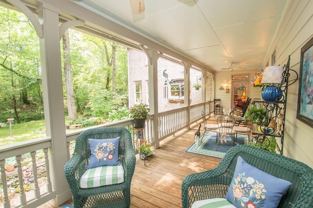 1145 Thurston Snow Rd, Good Hope, GA 30641 - view of wooden porch
