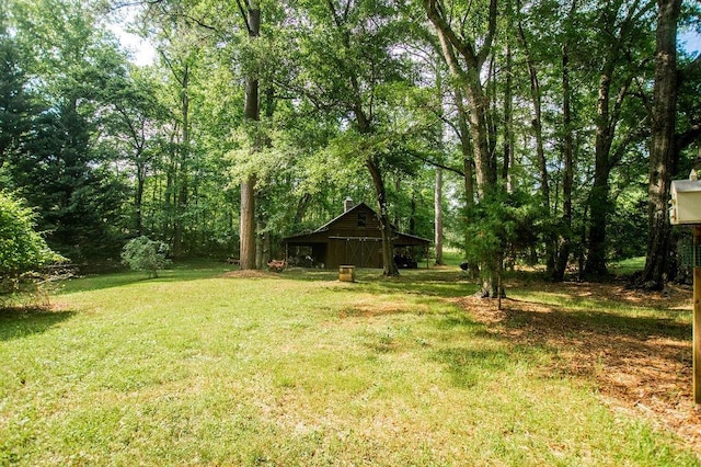 1145 Thurston Snow Rd, Good Hope, GA 30641 - view of grassy yard featuring an outdoor structure