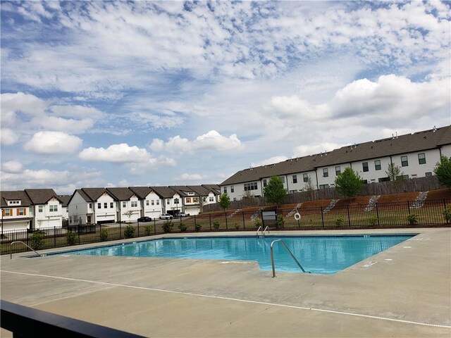 view of pool