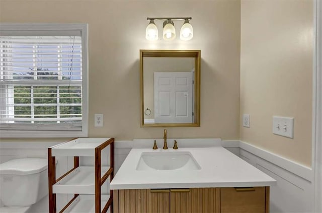 1141 Planing Mill Rd, Greensboro, GA 30642 - half bath with vanity and toilet