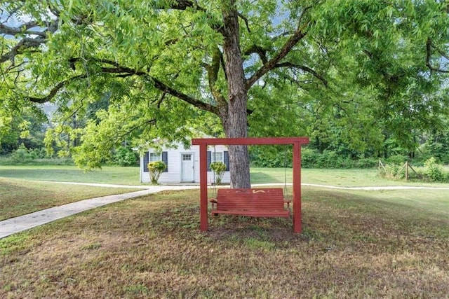 1141 Planing Mill Rd, Greensboro, GA 30642 - view of grassy yard featuring an outdoor structure