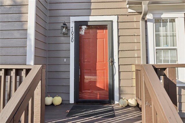 view of entrance to property