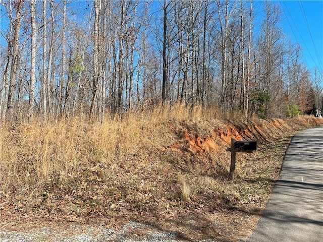 view of road