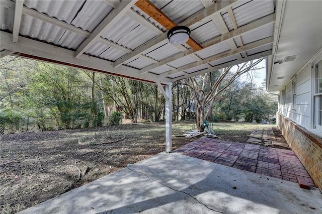 view of patio