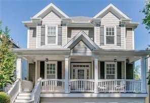 view of front of house featuring a porch