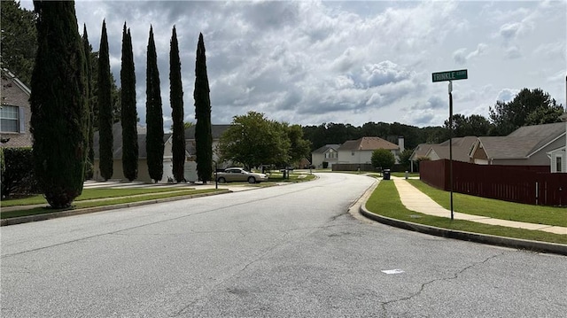 view of street