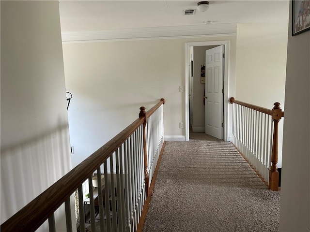 1055 Havenstone Walk, Lawrenceville, GA 30045 - hall with carpet flooring and baseboards