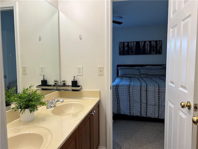 1055 Havenstone Walk, Lawrenceville, GA 30045 - bathroom with ensuite bathroom and double vanity