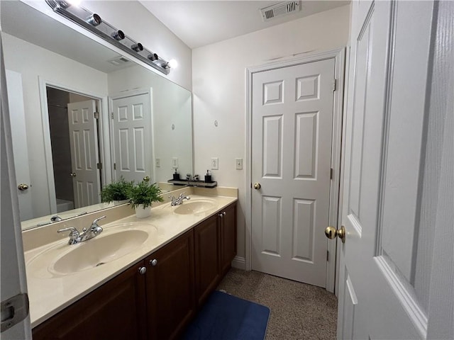1055 Havenstone Walk, Lawrenceville, GA 30045 - full bath featuring double vanity and baseboards
