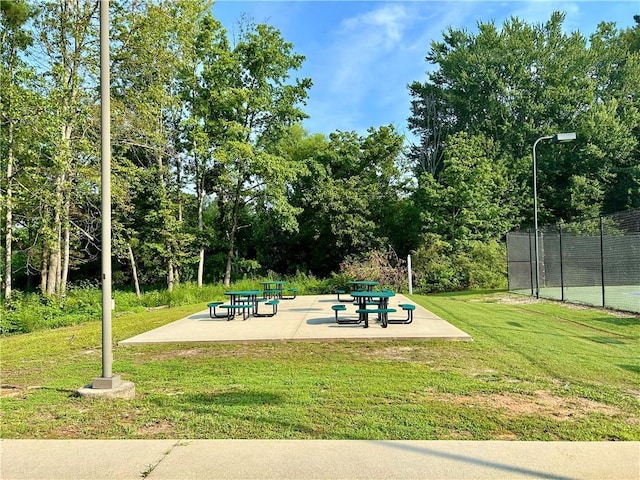 1055 Havenstone Walk, Lawrenceville, GA 30045 - view of community featuring a patio area
