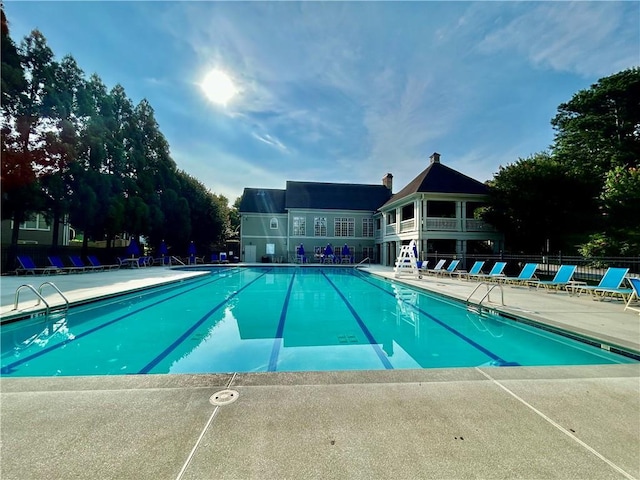 1055 Havenstone Walk, Lawrenceville, GA 30045 - community pool with a patio