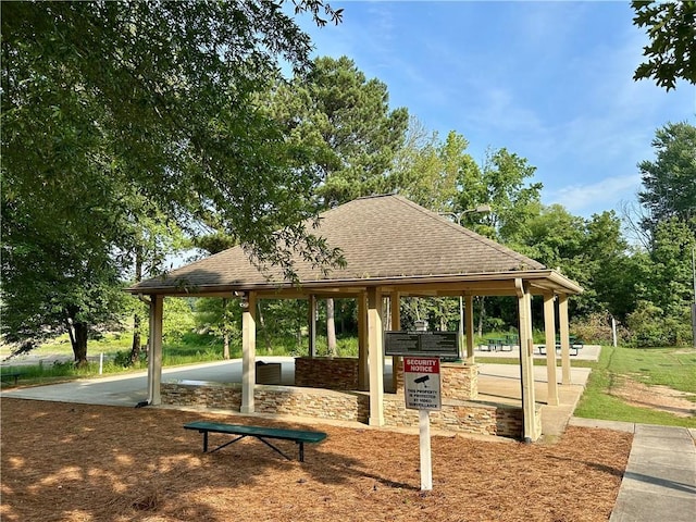 1055 Havenstone Walk, Lawrenceville, GA 30045 - view of community featuring a gazebo