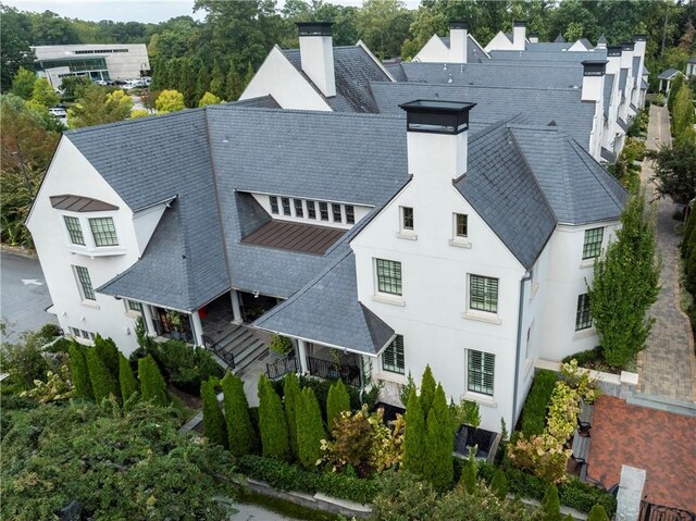 201 Dovecrest Dr, Atlanta, GA 30305 - view from above of property