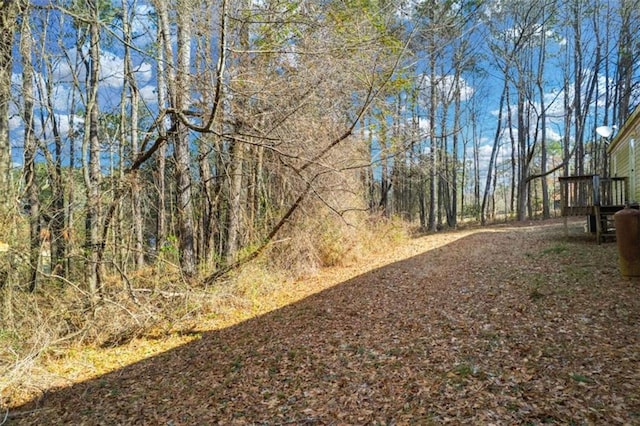 view of road with driveway