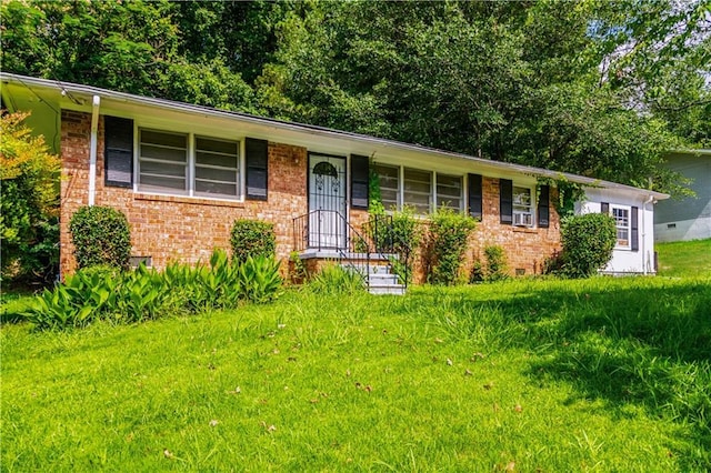 379 Utoy Cir SW, Atlanta, GA 30331 - ranch-style house with brick siding and a front lawn