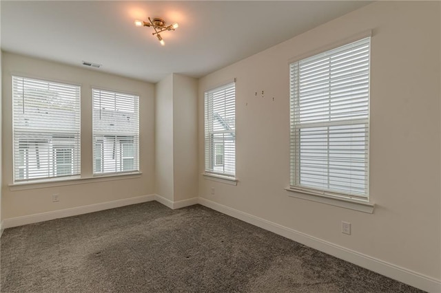 unfurnished bedroom with a closet and carpet flooring