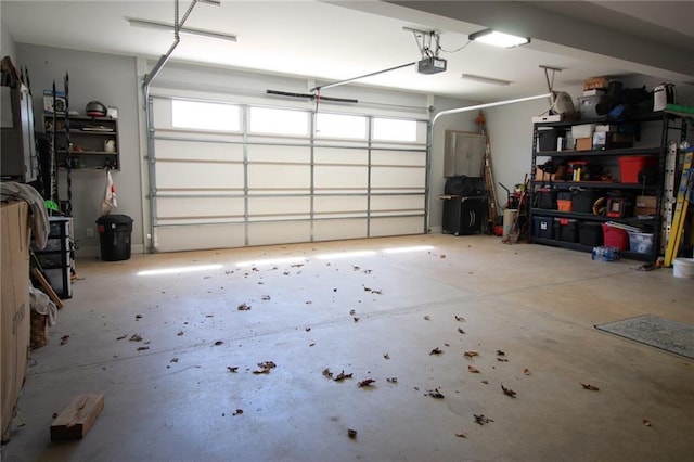 223 Deans Dr, Dawsonville, GA 30534 - garage with a garage door opener