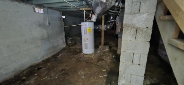 1516 Carter Rd, Decatur, GA 30032 - below grade area with water heater