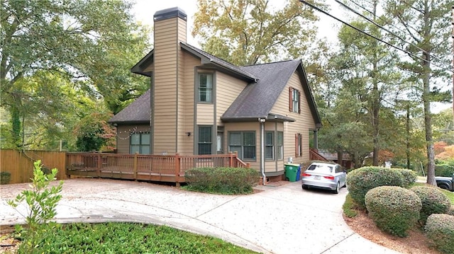 view of back of house