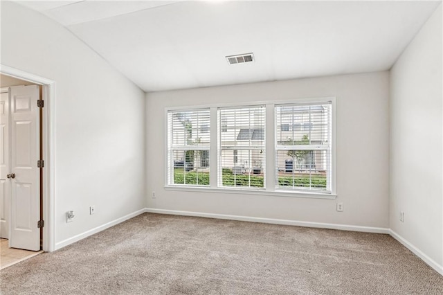 1049 Prestwyck Ct, Alpharetta, GA 30004 - spare room with light carpet and lofted ceiling