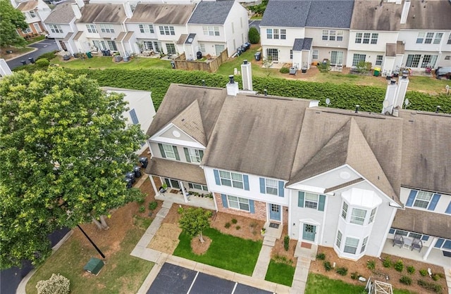 1049 Prestwyck Ct, Alpharetta, GA 30004 - aerial perspective of suburban area