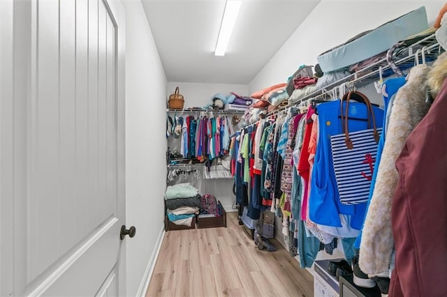 417 Beamer Rd SW, Calhoun, GA 30701 - walk in closet with wood finished floors