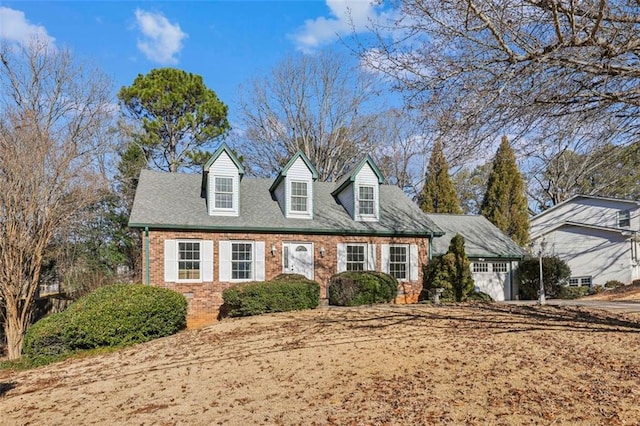 view of cape cod house