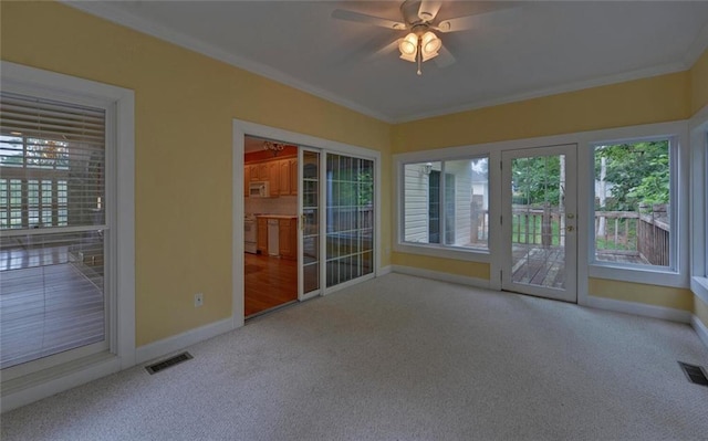 2121 Brittany Ct, Gainesville, GA 30506 - unfurnished sunroom with french doors