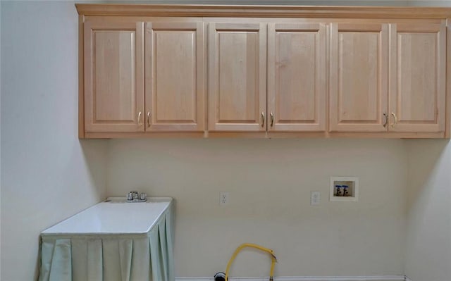 2121 Brittany Ct, Gainesville, GA 30506 - laundry room featuring cabinet space and hookup for a washing machine