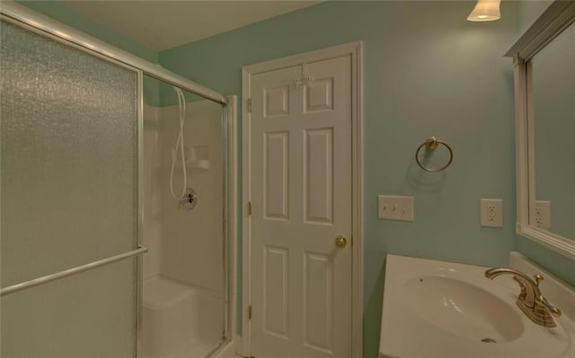 2121 Brittany Ct, Gainesville, GA 30506 - bathroom with a sink and a shower stall