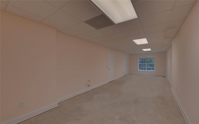 2121 Brittany Ct, Gainesville, GA 30506 - unfurnished room with a paneled ceiling and baseboards